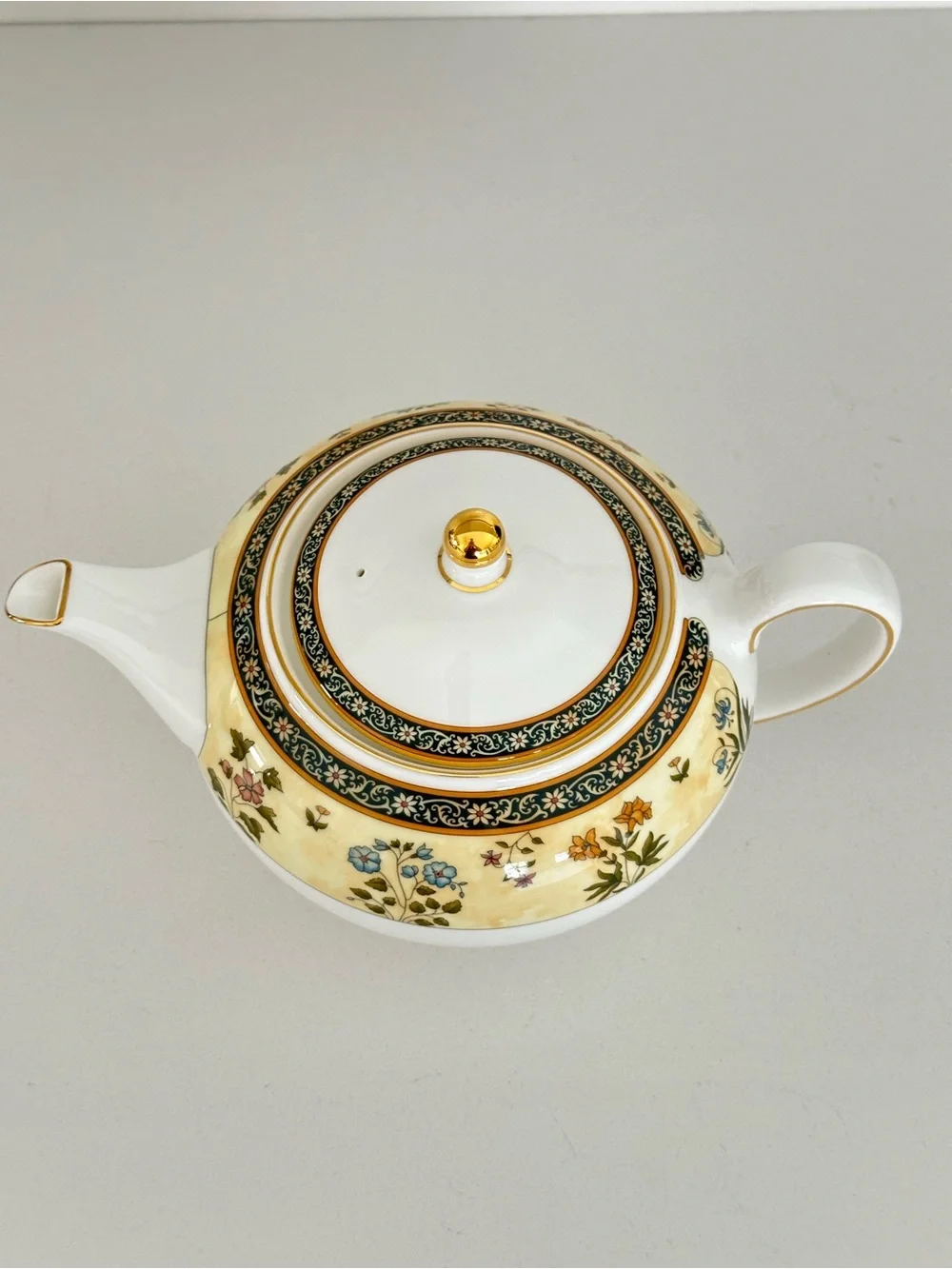 Wedgewood Teapot India Pattern